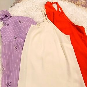 Gentle Used L/XL sleeveless tops bundle